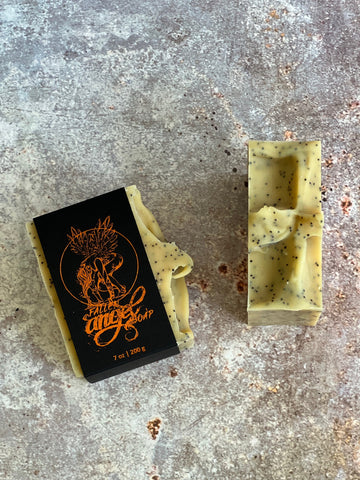 Natural goat milk soap